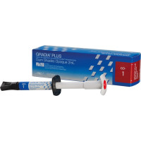 GC GRADIA® PLUS Spritze 2 ml Opaker GO-1