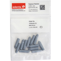 Polírozó (Fém), szereletlen ISO 60 Torpedó, szürke, Szilíciumkarbid- Szilikon, 23 mm, 12 darab