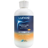 LUNOS® PROPHYLAXEPULVER GENTLE CLEAN Packung 4 x 180 g Orange