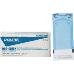 DUO-CHECK™ - 200 darabos csomag, 6 x 10 cm kék - SCXX