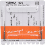 Endo Access Bur 191, endo-fúró, RAL, fekete, Ø 0,6 mm, 31 mm, 2 darab