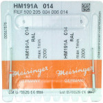 Endo Access Bur 191, endo-fúró, RAL, piros, Ø 1,4 mm, 31 mm, 2 darab