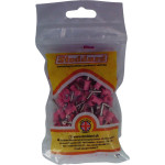 Prophylaxepolierer Smart, 10 darab, pink, weich, latexfrei, 4 Lamellen, gerippt, RA