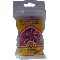 Prophylaxepolierer Smart, 10 darab, pink, weich, latexfrei, 4 Lamellen, gerippt, RA