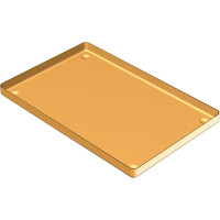 ALUMINIUM TRAY - 1 db, Tray gold 28 x 18 cm - PN181450-5