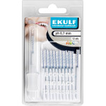 EKULF Interdentalbürsten ph Packung 12 darab, fehér, Ø 0,7 mm
