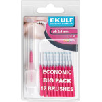 EKULF Interdentalbürsten ph Packung 12 darab, lila, Ø 0,4 mm
