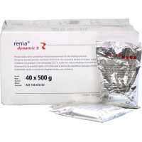 rema (Dynamic S), Beágyazó massza (K & H, Fémlemez) (Foszfát), Zacskók, zöld, 500 g, 40 darab