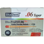 Dia-Prolso Plus Guttapercha-csúcs, Taper.06, ISO 040, 60 darab