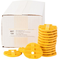 Artikulator Montageplatten - Packung 100 Stück, Schraubgewinde