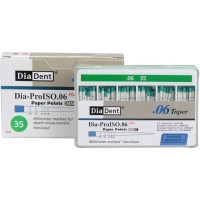 DiaDent® Dia-Pro papírcsúcs, Taper.06, ISO 035, 100 darab