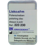 Liskosil-m Packung 6 Polierscheiben, 1 Mandrell
