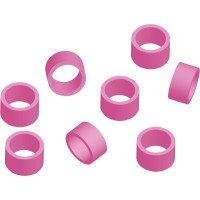 Codierringe - Packung 50 Stück pink - LM5009