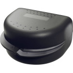 Zahnspangenboxen, 1 darab, fekete, 75 x 65 x 45 mm