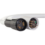smartdent Silikonschläuche für Elektromotoren, 1 darab, 1,35 m KV2, Schlauchanschluss, fekete