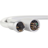 smartdent Silikonschläuche für Elektromotoren, 1 darab, 1,35 m KV3, Schlauchanschluss grau