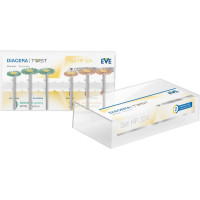 EVE Diacera TWIST - szett 6 db (3 x zöld, 3 x narancs) HP, Ø 14 mm / 17 mm