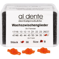 Wachseinzelteile Packung 15 darab, Größe A für 36, 37