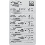 HM Bohrer, fúró, C 7 204 008, 5 darab