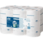 TORK® SmartOne® Mini Toilettenpapier - 12 darabos csomag, 2-lagig, 18 x 13,4 cm, fehér - 472193