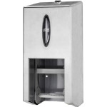 TORK® Doppelrollenspender - 1 db, T7 Midi, Doppelrolle vertikal, fém, Rozsdamentes - 472019