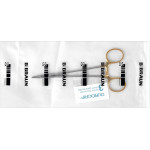 Durogrip® Nadelhalter nach De Bakey - 1 db, BM033R, 165 mm, Draht 4/0, sehr fein - BM033R