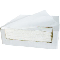 Monoart® Nasskreppservietten - csomag 1.000 db fehér, 34 x 38 cm - 1005