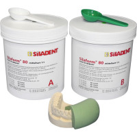 Silaform® 80 - 2  x 1,5 kg szilikon, közepesen kemény 1: 1