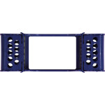 E-Z Jett Kassetten - 1 db, 20,2 x 9,7 x 3 cm, für 5 Instrumente sötétkék - 50Z925T