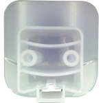 Kinnauflage - Stück grau/transparent - zub3d0493079