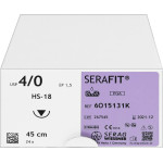 SERAFIT® - 24 darabos csomag, lila, 45 cm, HS-18, Stärke 4/0 - 6O15131K