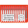 TITANIUM Dentine Stifte szett, fekete, 0,75 mm, 12 darab TITANIUM Dentine Stifte szett, fekete, 0,75 mm, 12 darab