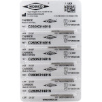 HM Bohrer, fúró, C 283K 314 016, 5 darab