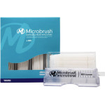 Microbrush® Applikatoren Plus Serie - Kit 400 Applikatoren fehér, superfein 1 mm, 1 Dispenser - PSF400KIT