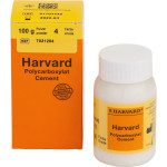 Harvard Polycarboxylat Cement Pulver - Klinikpackung 100 g Pulver 4 - hellgelb - 7031204 Harvard Polycarboxylat Cement Pulver - Klinikpackung 100 g Pulver 4 - hellgelb - 7031204