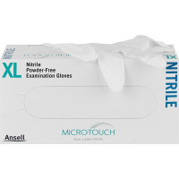 MICRO-TOUCH® Nitrile - 120 darabos csomag, puderfrei, fehér, XL - 700155 MICRO-TOUCH® Nitrile - 120 darabos csomag, puderfrei, fehér, XL - 700155