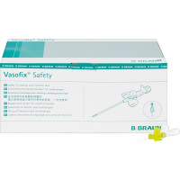 Vasofix® Safety - 50 darabos csomag, sárga, g 24, 0,7 x 19 mm - 4269071S-01