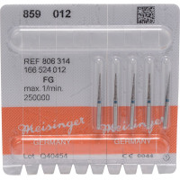 Diamanten 859, gyémántcsiszoló, kék, ISO 012, FG, 5 darab