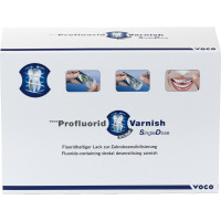 Profluorid Varnish Packung 200 x 0,4 ml Bubble Gum, tartozék