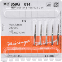 Diamanten 859 Packung 5 Diamanten grün ISO 014, FG