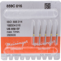 Diamanten 859 Packung 5 Diamanten gelb ISO 016, FG