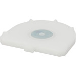 Combi Flex tartozék, 100-as csomag, Sockelplatten Premium fehér, XL