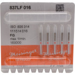 Diamanten 837L, gyémántcsiszoló, piros, ISO 016, FG, 5 darab
