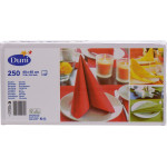 Zelltuchservietten - Karton 4 x 250 db hellblau, 40 x 40 cm, 3-lagig - 171548