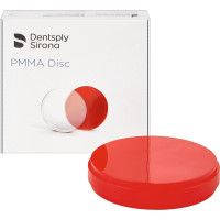 PMMA Disk, 1 darab, Ø 98 mm H 20 mm, red, Burnout