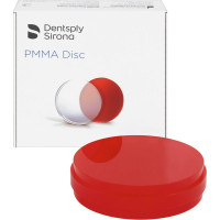 PMMA Disk, 1 darab, Ø 98 mm H 25 mm, red, Burnout