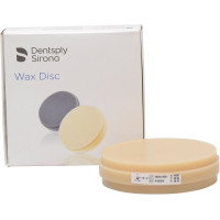 Wachs Disk, 1 darab, Ø 98 mm, H 25 mm, ivory