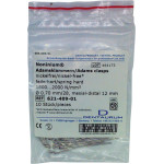 Noninium® Adamsklammern, 10 darabos csomag, Länge 12 mm