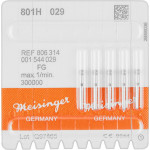 Diamanten 801, gyémántcsiszoló, fekete, ISO 029, FG, 5 darab