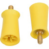 Screw-In Cups, 10 darab, fehér ISO 060
